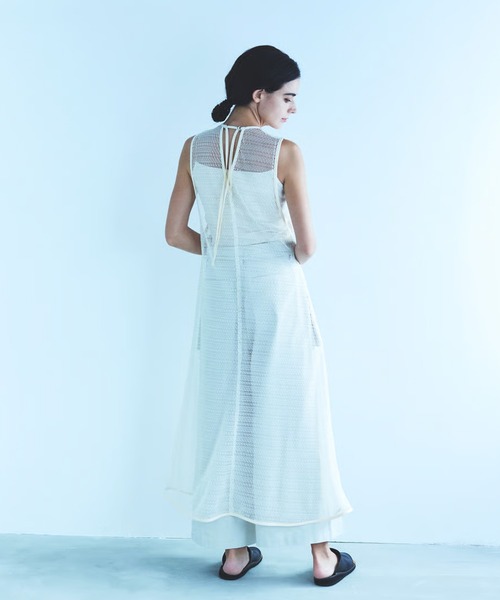 c/est(シーエ)の「c/est/シーエ SHALE チュニック 秋物 秋服 2026年秋冬(チュニック・レディース・ブラック/アイボリー・FREE)」の22枚目の写真