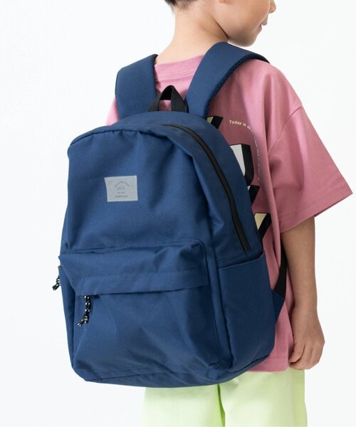 and D. petit main（アンドディープティマイン）の「【365D.】デイリーアソートリュック14L（バックパック/リュック・キッズ・ラベンダー/ブルー/グリーン/オフホワイト/レッド/ネイビー/ブラック/カラフル/スモークピンク・F）」の4枚目の写真