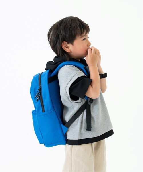 and D. petit main（アンドディープティマイン）の「【365D.】デイリーアソートリュック14L（バックパック/リュック・キッズ・ラベンダー/ブルー/グリーン/オフホワイト/レッド/ネイビー/ブラック/カラフル/スモークピンク・F）」の15枚目の写真