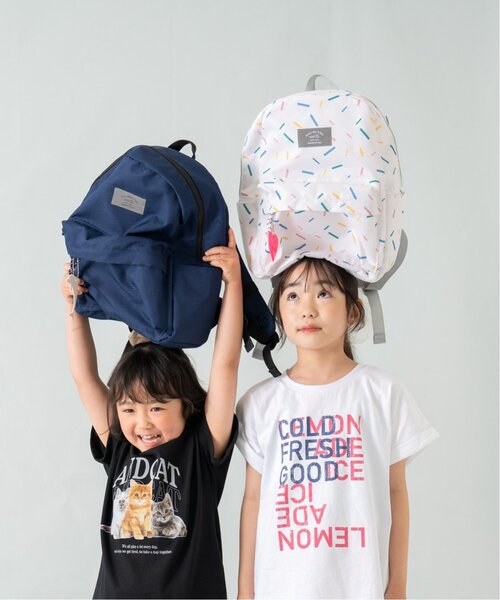 and D. petit main（アンドディープティマイン）の「【365D.】デイリーアソートリュック14L（バックパック/リュック・キッズ・ラベンダー/ブルー/グリーン/オフホワイト/レッド/ネイビー/ブラック/カラフル/スモークピンク・F）」の20枚目の写真