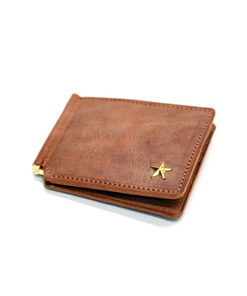 TMT（ティーエムティー）の「INDIGO LEATHER STADS WALLET