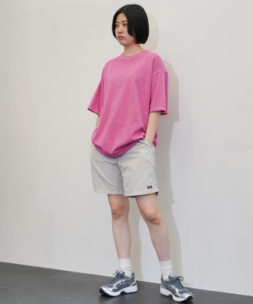 NANGA(ナンガ)の「NANGA / ナンガ NYLON TUSSER EASY SHORTS ナイロンタッサー イージーショーツ(その他パンツ・メンズ・ブルー/アイボリー/オレンジ/グリーン/ブラック/ライトパープル/ライトイエロー・MEDIUM/LARGE/SMALL/X-LARGE)」の3枚目の写真