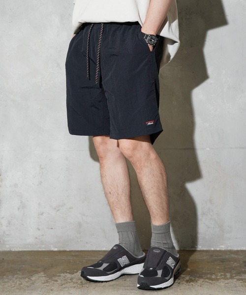 NANGA(ナンガ)の「NANGA / ナンガ NYLON TUSSER EASY SHORTS ナイロンタッサー イージーショーツ(その他パンツ・メンズ・ブルー/アイボリー/オレンジ/グリーン/ブラック/ライトパープル/ライトイエロー・MEDIUM/LARGE/SMALL/X-LARGE)」の22枚目の写真