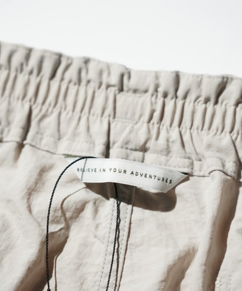 NANGA(ナンガ)の「NANGA / ナンガ NYLON TUSSER EASY SHORTS ナイロンタッサー イージーショーツ(その他パンツ・メンズ・ブルー/アイボリー/オレンジ/グリーン/ブラック/ライトパープル/ライトイエロー・MEDIUM/LARGE/SMALL/X-LARGE)」の16枚目の写真