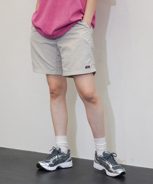 NANGA(ナンガ)の「NANGA / ナンガ NYLON TUSSER EASY SHORTS ナイロンタッサー イージーショーツ(その他パンツ・メンズ・ブルー/アイボリー/オレンジ/グリーン/ブラック/ライトパープル/ライトイエロー・MEDIUM/LARGE/SMALL/X-LARGE)」の10枚目の写真