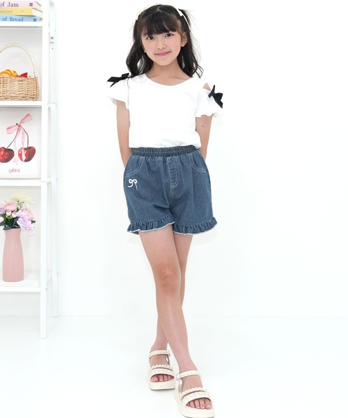 Bee des Bee（ビーデスビー）の「デニムパンツ（デニムパンツ・キッズ・ブルー・150cm/140cm/130cm/110cm/100cm/120cm）」の2枚目の写真