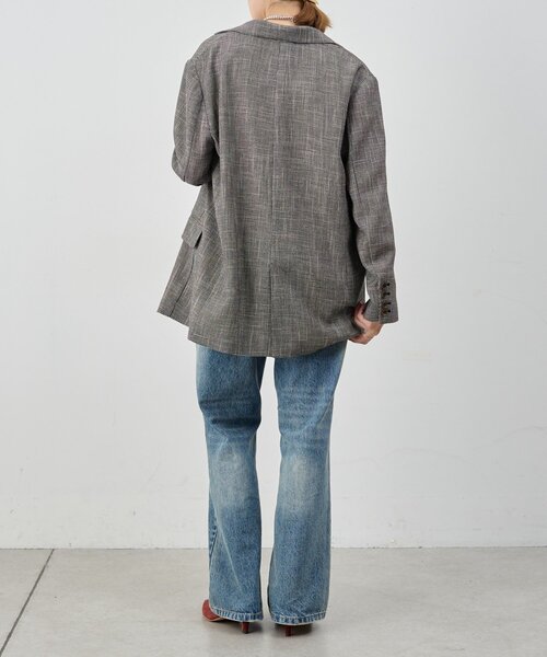 SHENERY からみ織ジャケット セール】《名品ジャケット》からみ織りジャケット（テーラード