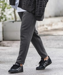 mp13862-Back Shaggy Cardboard Knit Balloon Silhouette Pants ダンボールニットパンツ