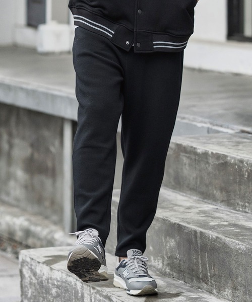 CAMBIO（カンビオ）の「mp13862-Back Shaggy Cardboard Knit Balloon Silhouette Pants ダンボールニットパンツ（その他パンツ・メンズ・チャコールグレー/ブラック/ブラウン・S/M/L）」の4枚目の写真