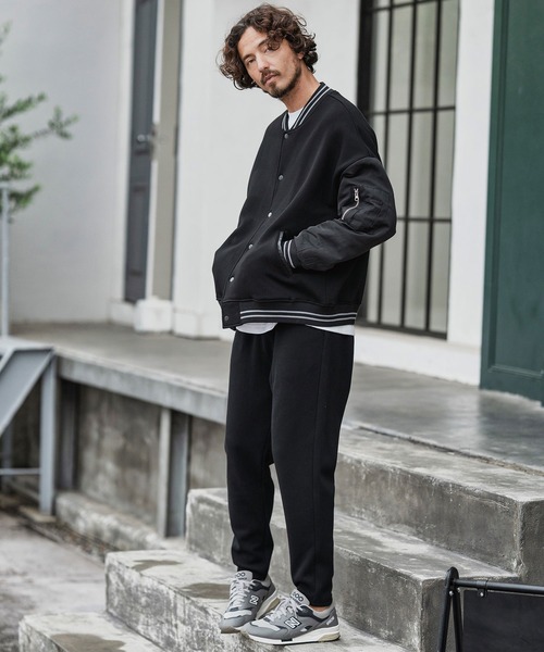CAMBIO（カンビオ）の「mp13862-Back Shaggy Cardboard Knit Balloon Silhouette Pants ダンボールニットパンツ（その他パンツ・メンズ・チャコールグレー/ブラック/ブラウン・S/M/L）」の7枚目の写真