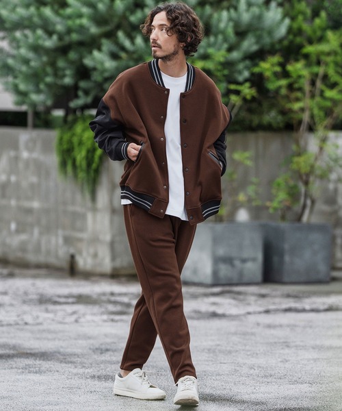 CAMBIO（カンビオ）の「mp13862-Back Shaggy Cardboard Knit Balloon Silhouette Pants ダンボールニットパンツ（その他パンツ・メンズ・チャコールグレー/ブラック/ブラウン・S/M/L）」の13枚目の写真