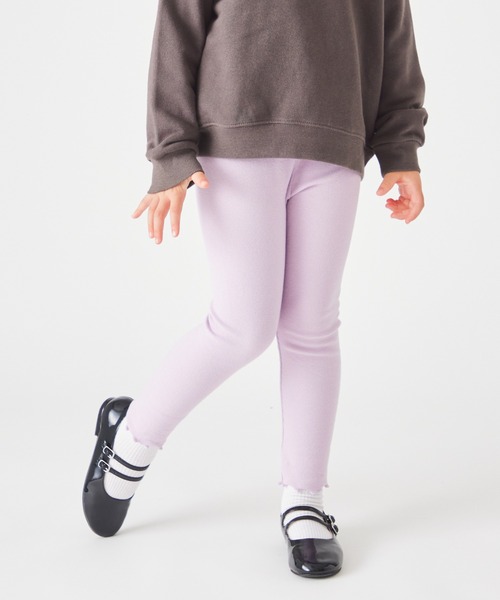 ever closet（エバークローゼット）の「優秀ストレッチレギンス（レギンス/スパッツ・キッズ・モカ/ピンク系その他4/ダークネイビー/ブラック/イエロー系その他/ブルー系その他/チャコール/ラベンダー/アイボリー/グリーン/ダークグリーン/杢グレー/グレー系その他・160cm/150cm/110cm/100cm/90cm/80ｃｍ/140cm/130cm/120cm）」の11枚目の写真