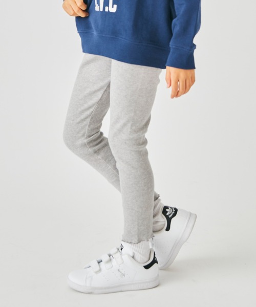 ever closet（エバークローゼット）の「優秀ストレッチレギンス（レギンス/スパッツ・キッズ・モカ/ピンク系その他4/ダークネイビー/ブラック/イエロー系その他/ブルー系その他/チャコール/ラベンダー/アイボリー/グリーン/ダークグリーン/杢グレー/グレー系その他・160cm/150cm/110cm/100cm/90cm/80ｃｍ/140cm/130cm/120cm）」の3枚目の写真