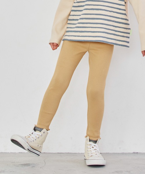 ever closet（エバークローゼット）の「優秀ストレッチレギンス（レギンス/スパッツ・キッズ・モカ/ピンク系その他4/ダークネイビー/ブラック/イエロー系その他/ブルー系その他/チャコール/ラベンダー/アイボリー/グリーン/ダークグリーン/杢グレー/グレー系その他・160cm/150cm/110cm/100cm/90cm/80ｃｍ/140cm/130cm/120cm）」の12枚目の写真