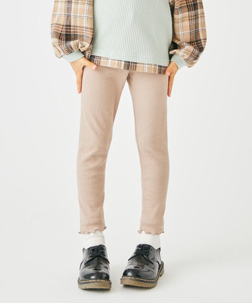 ever closet（エバークローゼット）の「優秀ストレッチレギンス（レギンス/スパッツ・キッズ・モカ/ピンク系その他4/ダークネイビー/ブラック/イエロー系その他/ブルー系その他/チャコール/ラベンダー/アイボリー/グリーン/ダークグリーン/杢グレー/グレー系その他・160cm/150cm/110cm/100cm/90cm/80ｃｍ/140cm/130cm/120cm）」の6枚目の写真
