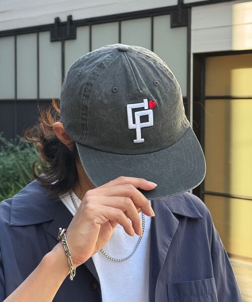 CIAOPANIC（チャオパニック）の「ヴィンテージライクキャップ（キャップ・レディース・ネイビー/ブラウン/チャコールグレー・FREE）」の2枚目の写真