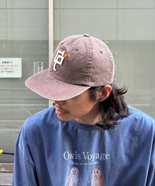 CIAOPANIC（チャオパニック）の「ヴィンテージライクキャップ（キャップ・レディース・ネイビー/ブラウン/チャコールグレー・FREE）」の15枚目の写真
