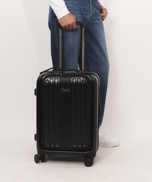 Fender(フェンダー)の「Fender キャリーバッグ 38L(スーツケース/キャリーバッグ・レディース・ホワイト/ブラック・FREE)」の6枚目の写真