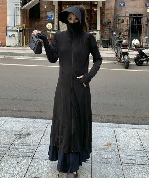アダバット　フルジップ　ワンピース　半袖　フード　サイズ42（LL相当） 楽天市場】大きいサイズ レディース ドッキングワンピース 重ね