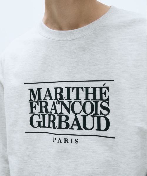 マリテフランソワジルボーCLASSIC LOGO LONG SLEEVEユニセックス CLASSIC LOGO LONG SLEEVE（Tシャツ/カットソー）｜MARITHE +
