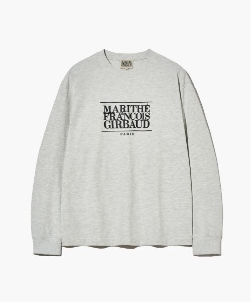マリテフランソワジルボーCLASSIC LOGO LONG SLEEVEユニセックス CLASSIC LOGO LONG SLEEVE（Tシャツ/カットソー）｜MARITHE +