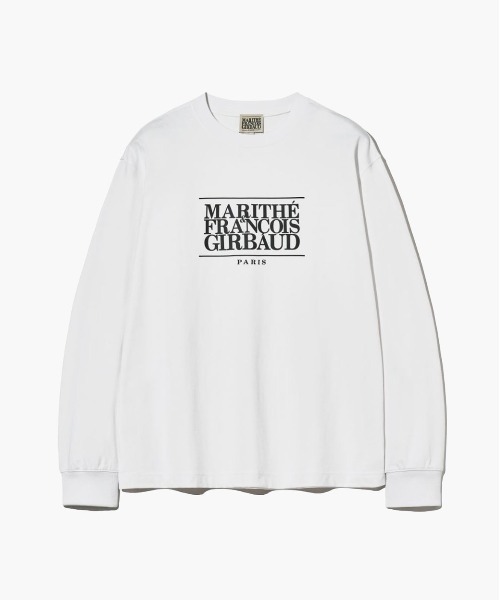 マリテフランソワジルボーCLASSIC LOGO LONG SLEEVEユニセックス CLASSIC LOGO LONG SLEEVE（Tシャツ/カットソー）｜MARITHE +