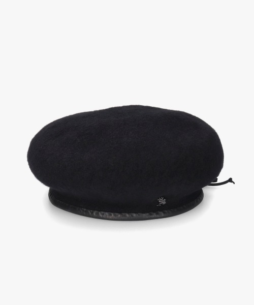 arth(アース)の「arth Ca Monty Beret / アース(ハンチング/ベレー帽・メンズ・ブラック/グレー・60cm/58cm)」の8枚目の写真