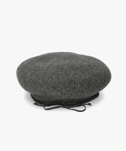 arth(アース)の「arth Ca Monty Beret / アース(ハンチング/ベレー帽・メンズ・ブラック/グレー・60cm/58cm)」の17枚目の写真