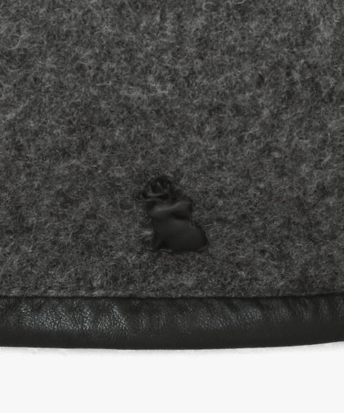 arth(アース)の「arth Ca Monty Beret / アース(ハンチング/ベレー帽・メンズ・ブラック/グレー・60cm/58cm)」の19枚目の写真
