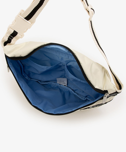 LeSportsac（レスポートサック）の「HERITAGE BELT BAG スペクテイターサンドバー/ブラック（ボディバッグ/ウエストポーチ・レディース・ホワイト・FREE）」の7枚目の写真