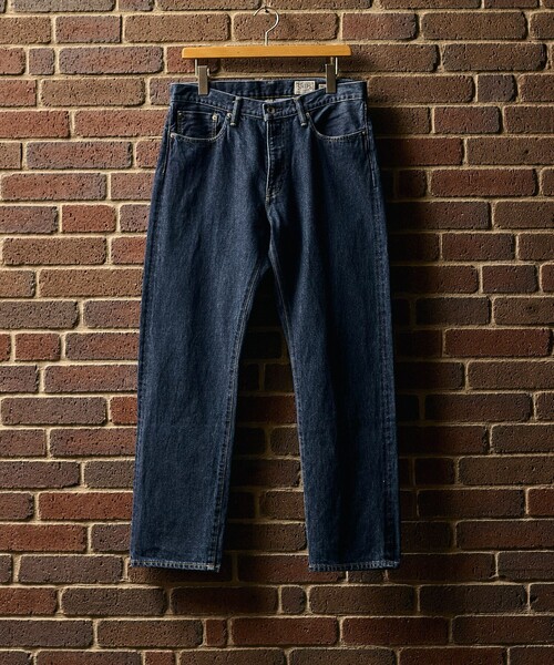 SHIPS（シップス）の「SHIPS: AUTHENTIC 5ポケット ブリーチ デニム（デニムパンツ・メンズ・ブラック/ロイヤルブルー・SMALL/MEDIUM/LARGE/X-LARGE）」の2枚目の写真