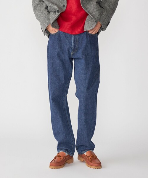 SHIPS（シップス）の「SHIPS: AUTHENTIC 5ポケット ブリーチ デニム（デニムパンツ・メンズ・ブラック/ロイヤルブルー・SMALL/MEDIUM/LARGE/X-LARGE）」の3枚目の写真