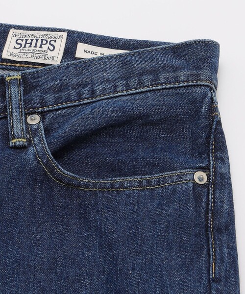 SHIPS: AUTHENTIC 5ポケット ブリーチ デニム（デニムパンツ）｜SHIPS
