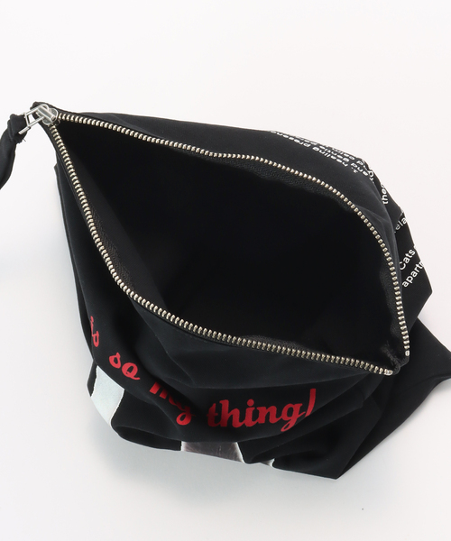 B.C STOCK（ベーセーストック）の「【WEB＋一部店舗限定】CAT charge bag（ショルダーバッグ・レディース・ブルー/ブラック・FREE）」の6枚目の写真