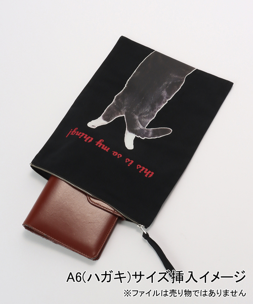 B.C STOCK（ベーセーストック）の「【WEB＋一部店舗限定】CAT charge bag（ショルダーバッグ・レディース・ブルー/ブラック・FREE）」の7枚目の写真