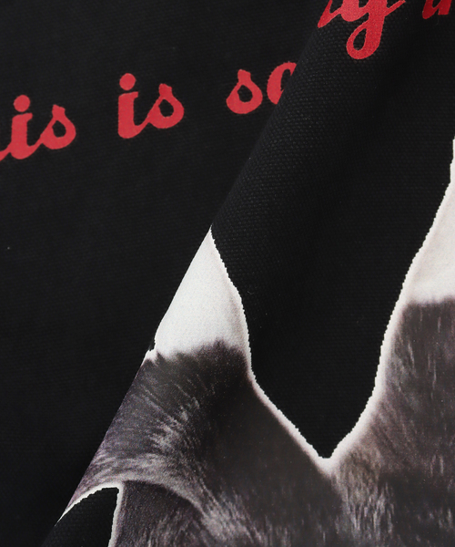 B.C STOCK（ベーセーストック）の「【WEB＋一部店舗限定】CAT charge bag（ショルダーバッグ・レディース・ブルー/ブラック・FREE）」の8枚目の写真