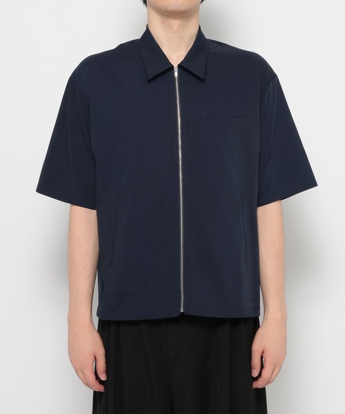 HARE（ハレ）の「【SET UP対応】キリカエZIPシャツ(HARE)（シャツ/ブラウス・メンズ・ネイビー/グレー/ブラック・FREE）」の15枚目の写真