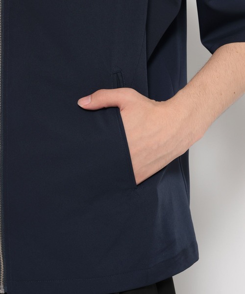 HARE（ハレ）の「【SET UP対応】キリカエZIPシャツ(HARE)（シャツ/ブラウス・メンズ・ネイビー/グレー/ブラック・FREE）」の21枚目の写真