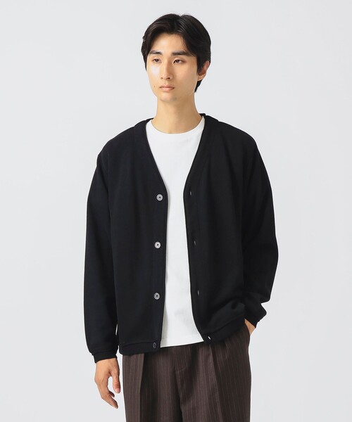 BEAMS HEART（ビームスハート）の「サカリバ カーディガン (Tシャツ セット)（カーディガン/ボレロ・メンズ・ブラウン/ブラック・MEDIUM/LARGE/SMALL）」の5枚目の写真