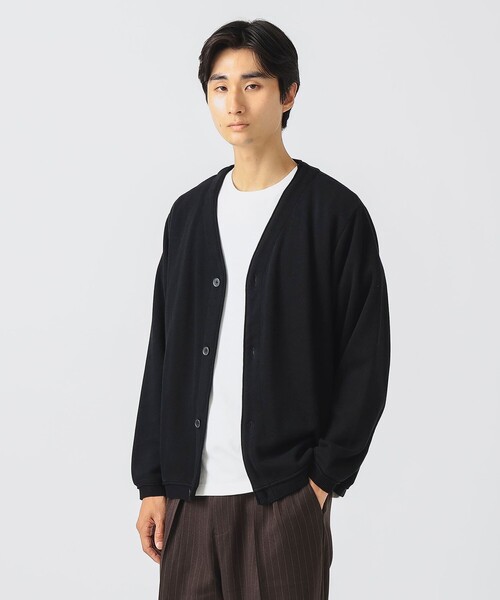 BEAMS HEART（ビームスハート）の「サカリバ カーディガン (Tシャツ セット)（カーディガン/ボレロ・メンズ・ブラウン/ブラック・MEDIUM/LARGE/SMALL）」の6枚目の写真