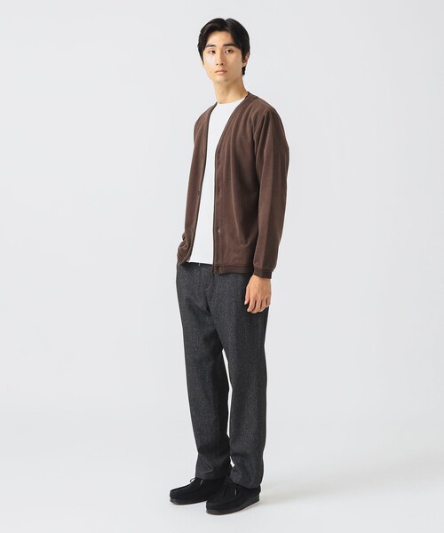 BEAMS HEART（ビームスハート）の「サカリバ カーディガン (Tシャツ セット)（カーディガン/ボレロ・メンズ・ブラウン/ブラック・MEDIUM/LARGE/SMALL）」の11枚目の写真