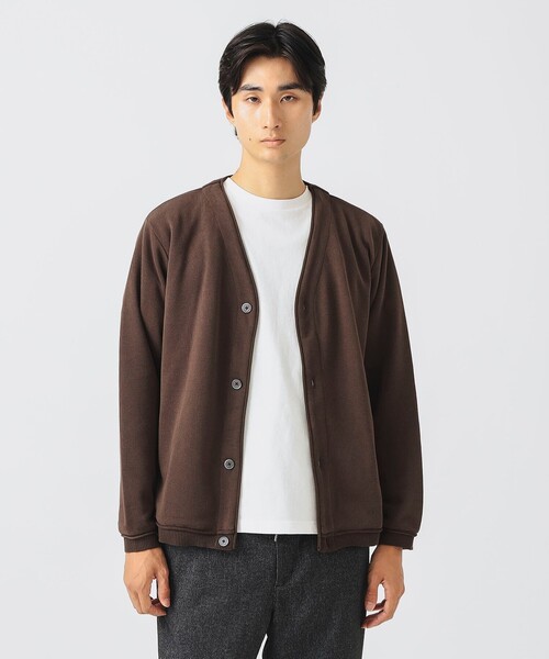 BEAMS HEART（ビームスハート）の「サカリバ カーディガン (Tシャツ セット)（カーディガン/ボレロ・メンズ・ブラウン/ブラック・MEDIUM/LARGE/SMALL）」の14枚目の写真