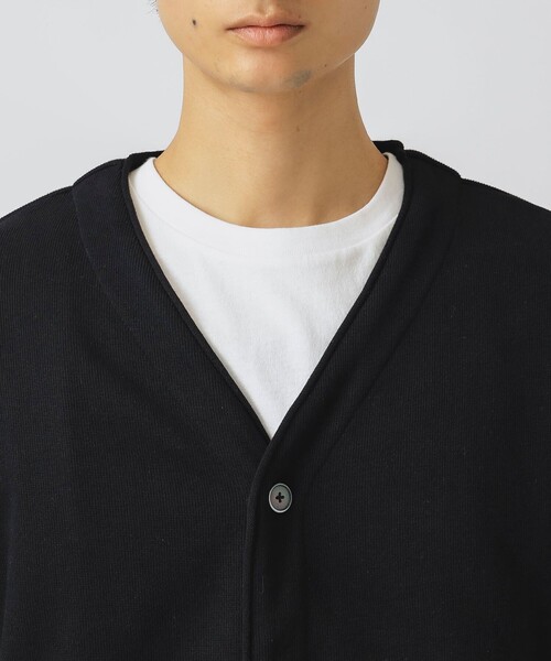 BEAMS HEART（ビームスハート）の「サカリバ カーディガン (Tシャツ セット)（カーディガン/ボレロ・メンズ・ブラウン/ブラック・MEDIUM/LARGE/SMALL）」の22枚目の写真