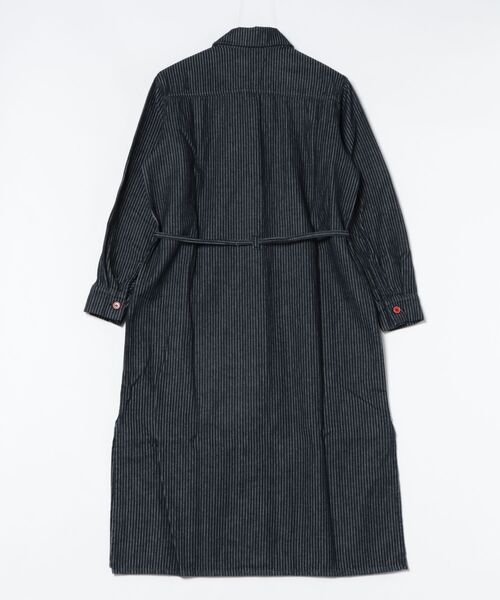 BOBO CHOSES(ボボショーズ)の「Denim stripe dress(ワンピース・レディース・ネイビー・L/M/S/XS)」の6枚目の写真