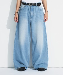 Adoon plain(Ah[v[)ASSORTED BASIC WIDE DENIM PANTS / A\[gx[VbNChfjpcinE_[Wj(fjpc)