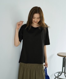 STYLE DELI（スタイルデリ）の「【ものづくりJAPAN】DIORAMA ベーシックボーイズTシャツ（Tシャツ/カットソー・レディース）」