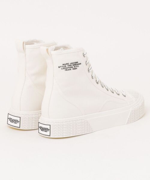 MARC JACOBS（マークジェイコブス）の「THE HIGH TOP SNEAKER/ザ キャンバス ハイ トップ スニーカー（スニーカー・レディース・ホワイト・41）」の11枚目の写真