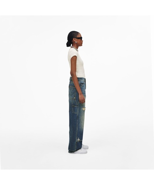 MARC JACOBS（マークジェイコブス）の「THE HIGH TOP SNEAKER/ザ キャンバス ハイ トップ スニーカー（スニーカー・レディース・ホワイト・41）」の4枚目の写真