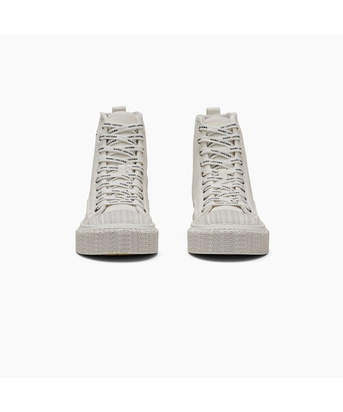 MARC JACOBS（マークジェイコブス）の「THE HIGH TOP SNEAKER/ザ キャンバス ハイ トップ スニーカー（スニーカー・レディース・ホワイト・41）」の5枚目の写真