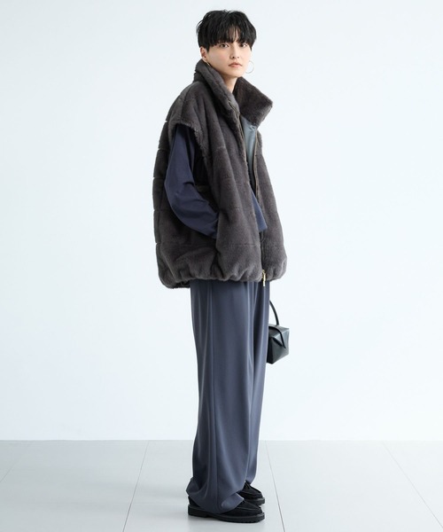 ★新品未使用　BARNYARDSTORM ダウンベスト 黒　2ポケット BARNYARDSTORM(バンヤードストーム)のジャケット・アウター